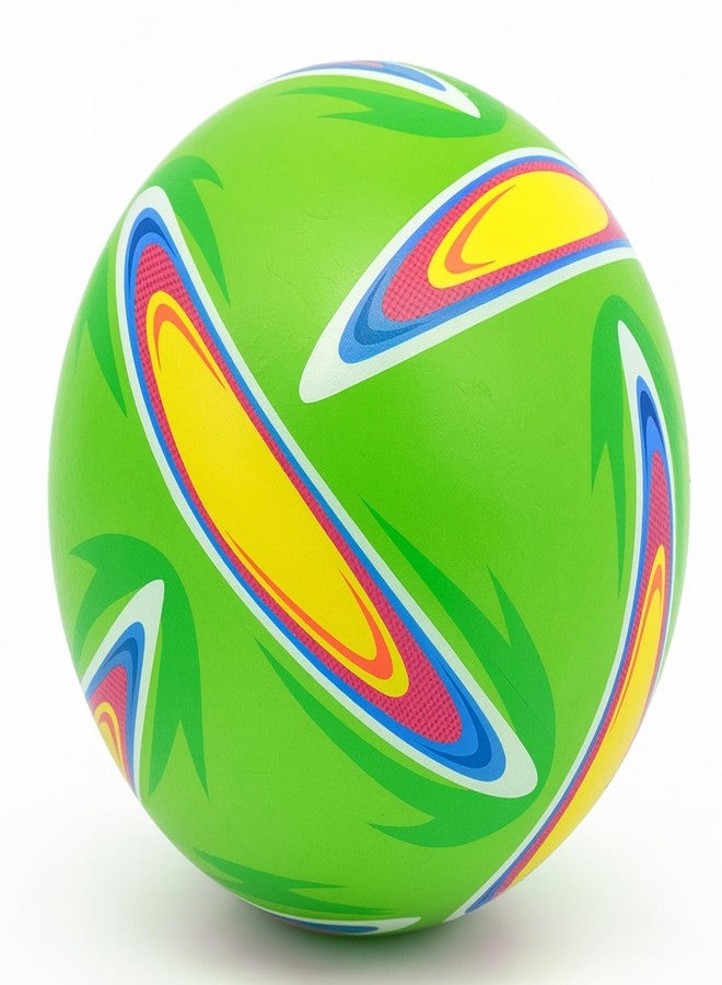 MASIPICKS PVC Foam Beach Football | No Air Needed | Kids Playball | Best Use at Pools, Beach, Outdoor & Indoor Play | Multicolor (Random Color) - Image 1